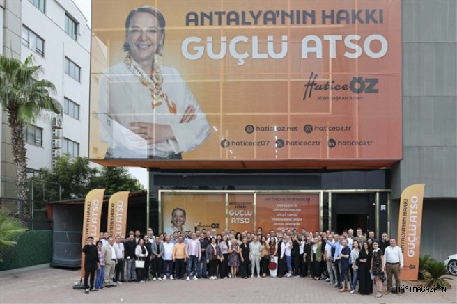 Hatice Öz: “ATSO kimsenin malı değil, kimseye miras kalmadı!”