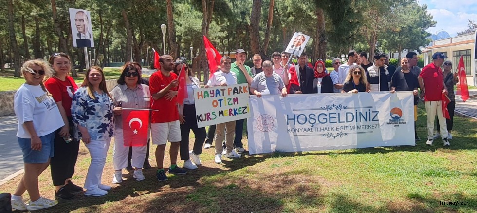 Konyaaltı’nda Anlamlı Buluşma: Otizmli Bireyler Engelliler Haftası’nda Bir Araya Geldi