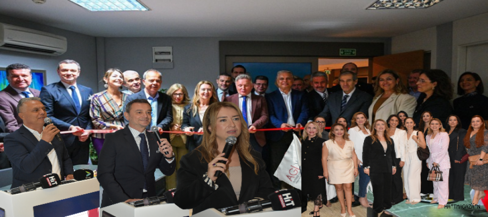 AGİDER Yeni Hizmet Ofisini Törenle Açtı