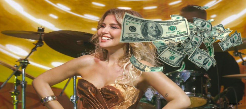 GÜLBEN ERGEN KAYSERİ'DE DOLAR YAĞMURU ALTINDA SAHNE ALDI