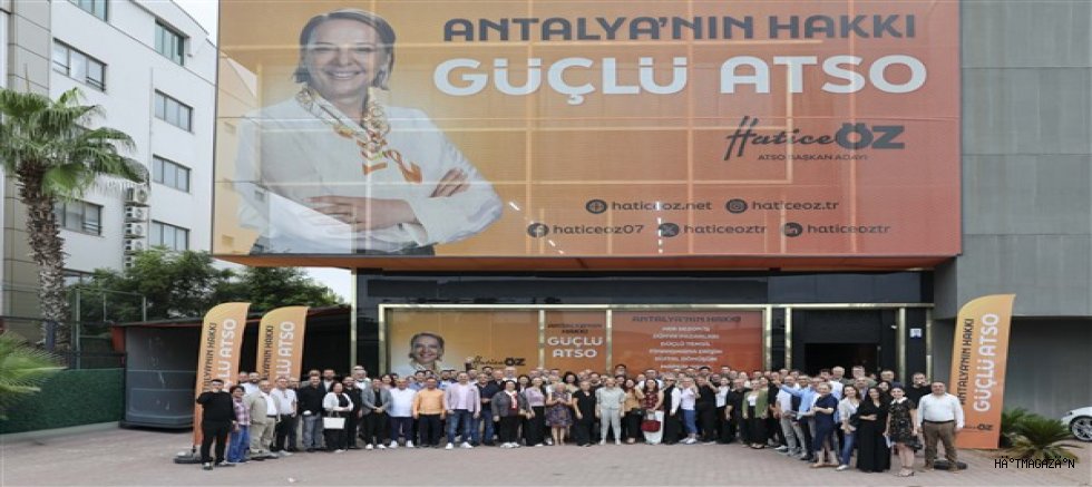 Hatice Öz: “ATSO kimsenin malı değil, kimseye miras kalmadı!”