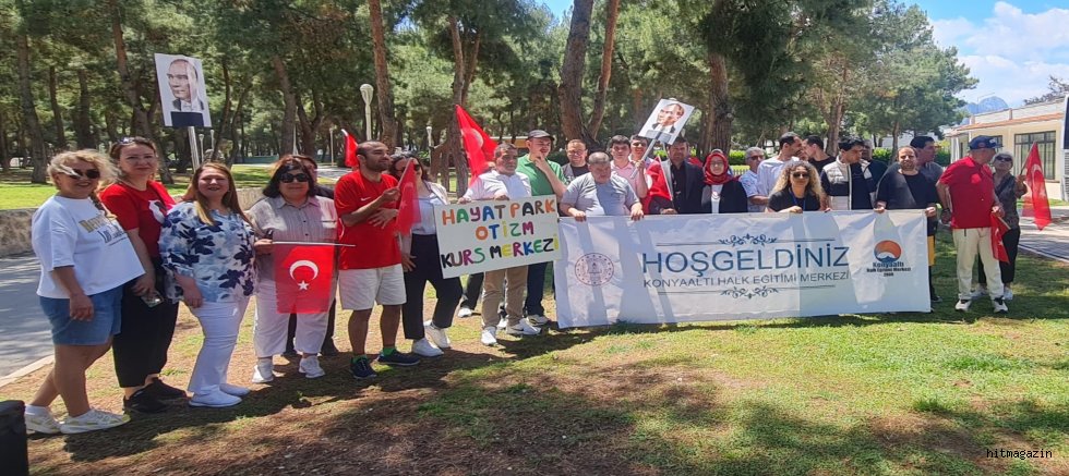 Konyaaltı’nda Anlamlı Buluşma: Otizmli Bireyler Engelliler Haftası’nda Bir Araya Geldi