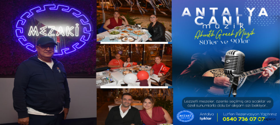 Şefik Sümer İmzasıyla Mezaki'de Eğlence Devrimi! Kış Sezonu'na Akustik Yunan Rüzgarı!