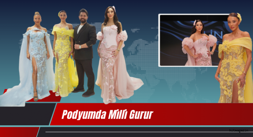 Podyumda Milli Gurur: Ünlü Mankenlerden Alın Exclusive Defilesinde 