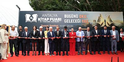 16. Antalya Kitap Fuarı kapılarını açtı