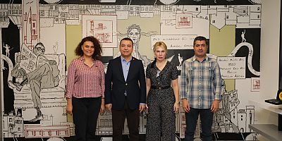 Akdeniz Üniversitesi Rektörü Özlenen Özkan Antalya Gazeteciler Cemiyeti’ni ziyaret etti. 