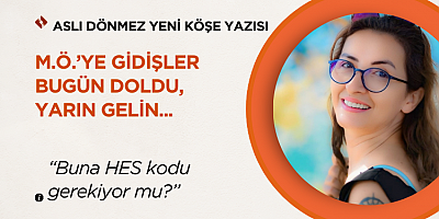 ASLI DÖNMEZ KÖŞE YAZISI 