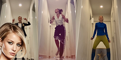 Bade İşcil'in Koridor Dansları Sosyal Medyayı Sallıyor! 