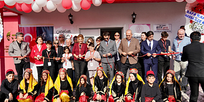 ÇOCUKLAR GÜLSÜN DİYE DERNEĞİ 59. ANAOKULUNU HATAY HASSA’DA AÇTI