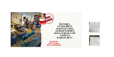 İstanbul Cumhuriyet Başsavcı Akın Gürlek'in İsmini Kullanarak Gasp Yapmaya Kalktılar !!!