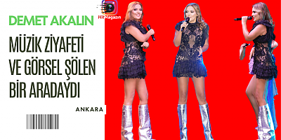 Müzik Ziyafeti ve Görsel Şölen Bir Aradaydı