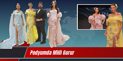 Podyumda Milli Gurur: Ünlü Mankenlerden Alın Exclusive Defilesinde 